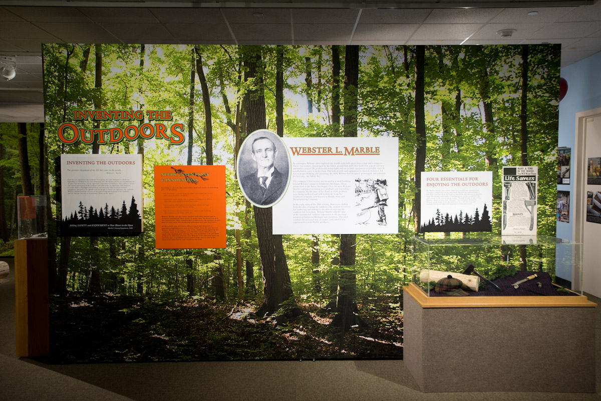 Inventing the Outdoors (Courtesy of Michigan Historical Museum)