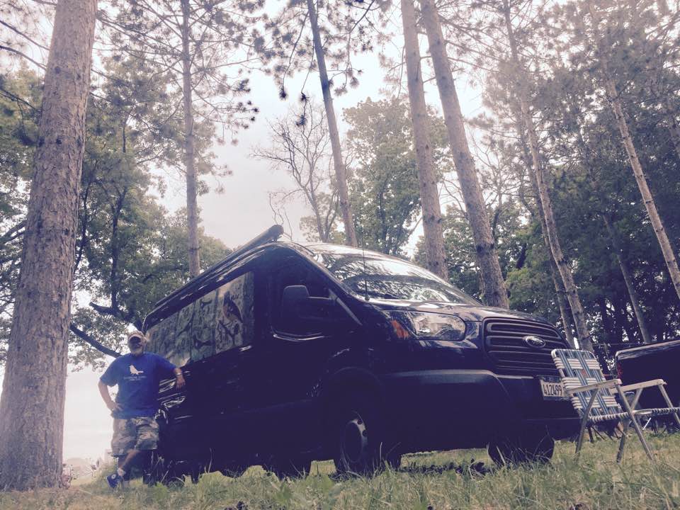 Camper Van in Wisconsin (Photo by Dylan Smith)